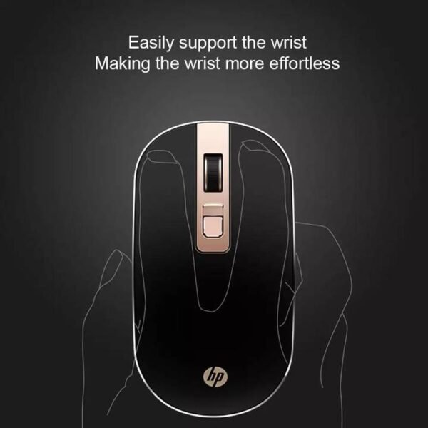 HP S4000 Black Wireless Mouse - Image 2