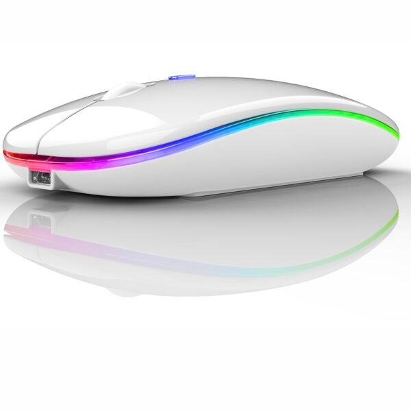 Wireless RGB Rechargeable Bluetooth MOUSE - Image 2