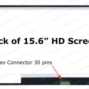 15.6 HD GLOSSY 30 PIN WITH BRACKETS SCREEN (P/N-NT156WHM-N32)