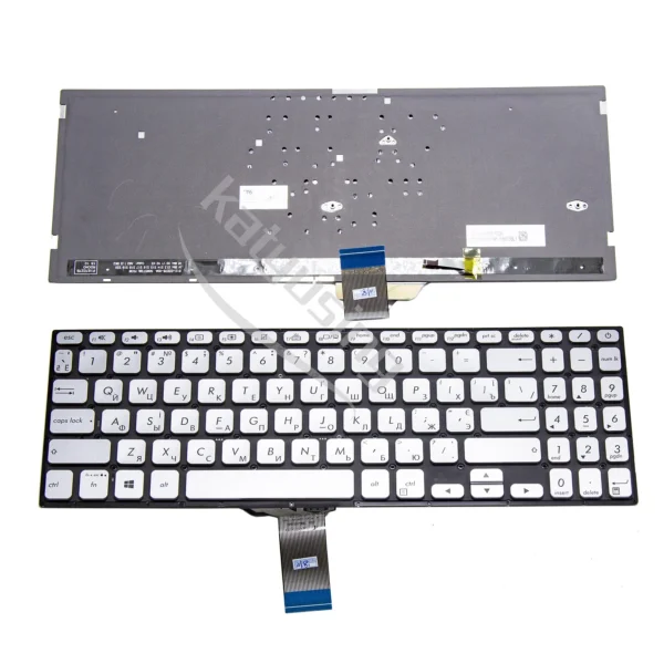 Asus Vivobook S15 S530UN S530U S5300 S5300F Silver Keyboard
