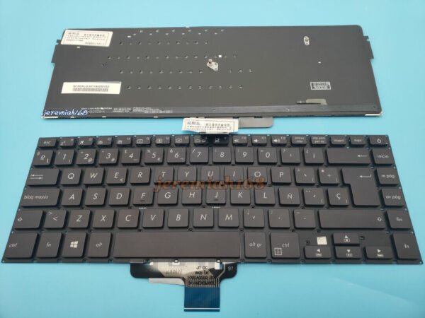 Asus Vivobook S15 S530UN S530U S5300 S5300F Silver Keyboard