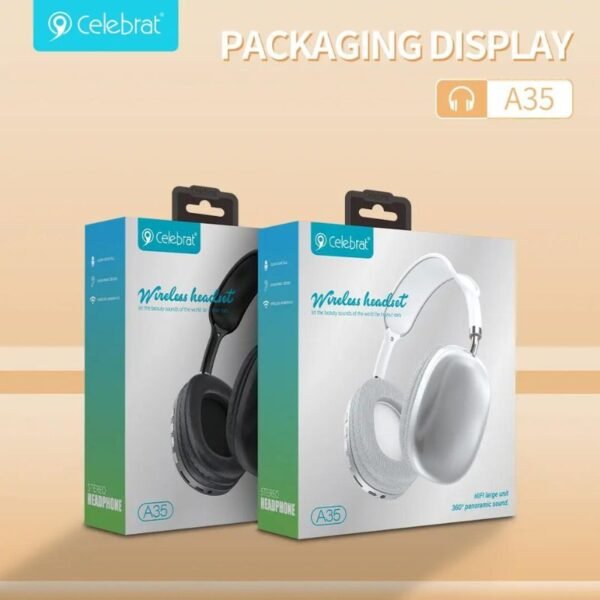 CELEBRAT A35 WIRELESS HEADPHONE - Image 3
