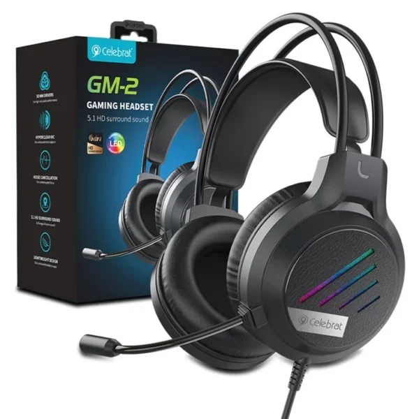 CELEBRAT GM-2 GAMING HEADSET - Image 4