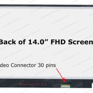 14.0 FHD MATTE 30 PIN WITHOUT BRACKETS (P/N-NV140FHM-N4H)