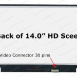14.0 HD GLOSSY 30 PIN WITHOUT BRACKETS (P/N-NT140WHM-N46)