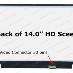 14.0 HD GLOSSY 30 PIN WITHOUT BRACKETS (P/N-NT140WHM-N46)