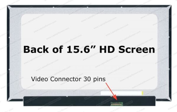 15.6 HD MATTE 30 PIN  WITHOUT BRACKETS ( P/N- NT156WHM-N44 V8.3 )