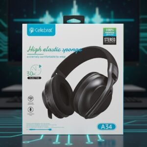 CELEBRAT A34 WIRELESS HEADPHONE