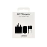 Samsung 25W PD Power Adapter with USB Type-C to C Cable