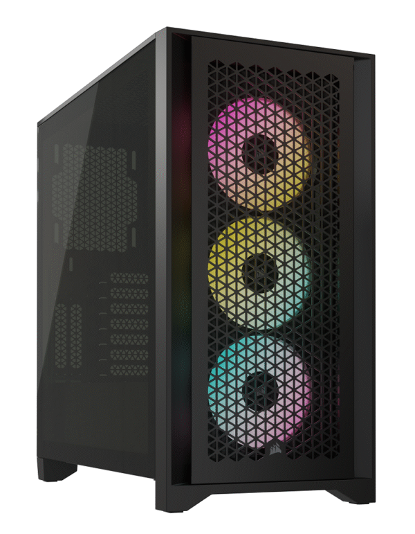 CORSAIR 4000D AIRFLOW RGB BLACK CASE CC-9011240-WW 2