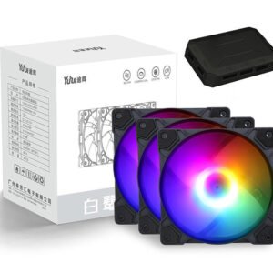 RGB 6 Fan Kit Black