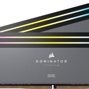 CORSAIR DOMINATOR TITANIUM RGB 32GB(2X16) 6000MHZ DDR5 DIMM AMD EXPO MEMORY CMP32GX5M2B6000Z30