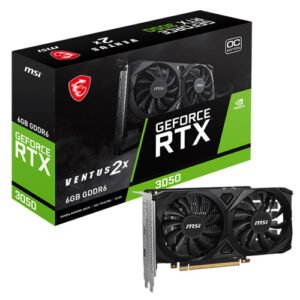 MSI GeForce RTX 3050 VENTUS 2X XS 8GB OC Graphics Card