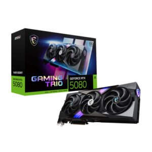 MSI RTX 5080 16G GAMING TRIO OC GRAPHICS CARD 912-V531-026