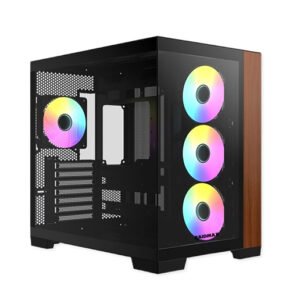 RAIDMAX I610 INFINITA CASE WOOD BLACK I610WBF