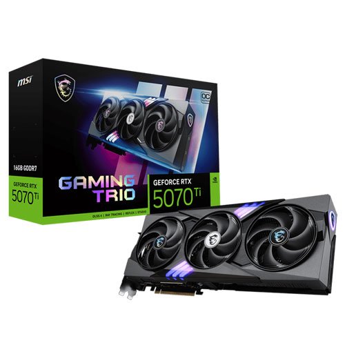 MSI RTX 5070 TI 16G GAMING TRIO OC GRAPHICS CARD 912-V531-272 1 MSI RTX 5070 TI 16G GAMING TRIO OC GRAPHICS CARD 912-V531-272