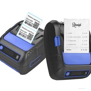 80mm both label and receipt Thermal Printer MHT-P58F USB+Bluetooth