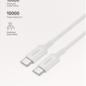 UGREEN 60W PD USB-C to USB-C Fast Charging 1M Cable 60518