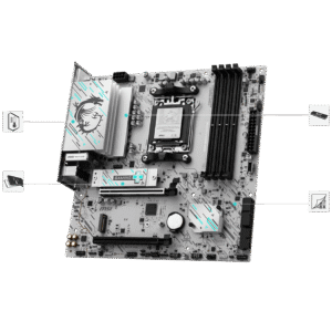 MSI B840M GAMING PLUS WIFI6E MOTHERBOARD 911-7E77-003