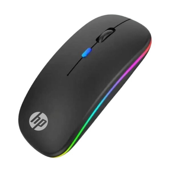 HP W10 Wireless RGB Bluetooth, Wireless, Rechargeable Slim Mouse - Image 3