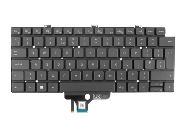 Dell Latitude 7330 7320 5330 5320 Keyboard UK Layout Backlit