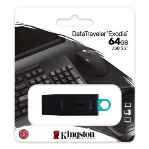 KINGSTON 64GB DATATRAVELER EXODIA 3.2 USB PEN DRIVE
