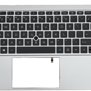 all_products 70 HP Elitebook 840 G7 840 G8 Laptop Upper Top Cover Case Palmrest Backlit US Keyboard Assembly Part Silver