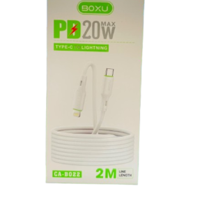 BOXU PD20W TYPE-C TO LIGHTNING CABLE