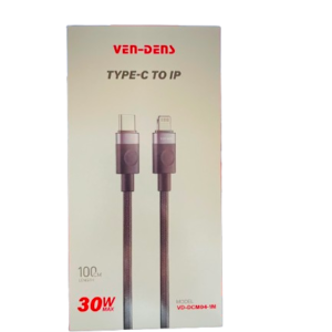VD-DCM05 30W TYPE-C TO IP CHARGING CABLE