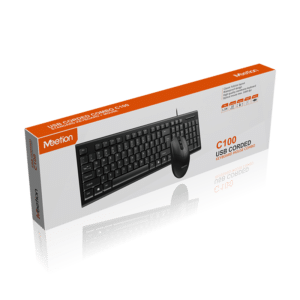 Meetion Mt-C100 Usb Corded Keyboard Mouse Combo