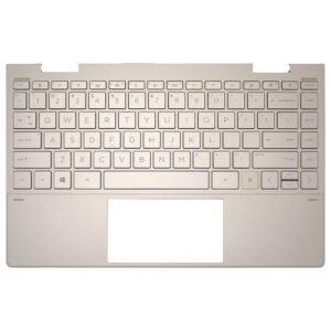 all_products 109 HP ENVY x360 Convertible Top Cover – Pale Gold with US Keyboard