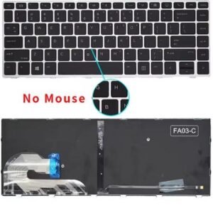 all_products 130 HP EliteBook 840 G5 Backlit Keyboard Without Pointer