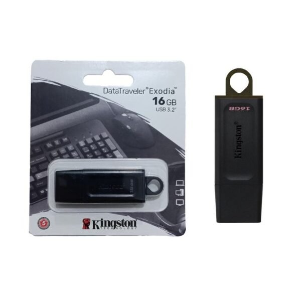 Kingston 16GB DataTraveler Exodia USB 3.2 Flash Drive