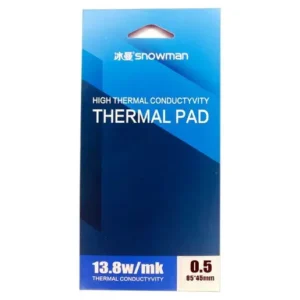 all_products 19 SNOWMAN 13.8W/mk Thermal Pad Non-Conductive Multi-Size Silicone Mat for CPU Graphics Card Water Insulation Materials Elements